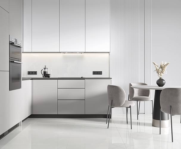 Onyx Royal Cloud Керамогранит светло-серый 80х80 Полированный