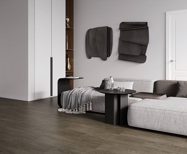 Malva Noce Керамогранит табачный K948004R0001LPEB 20х120 структурный