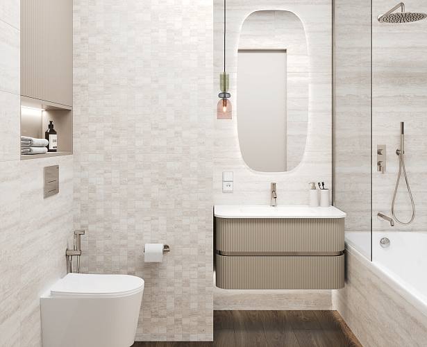 Giza crema Мозаика LPD2MSA004BR 30х30 матовый