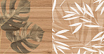 Organic Плитка настенная коричневый узор 08-01-15-2454 20х40_2