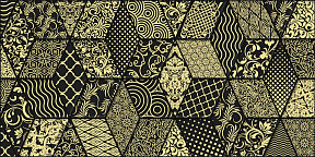 Tabu Bomond Декор чёрный 30х60