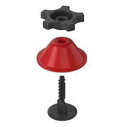 LITOLEVEL СВП Гайка+Шайба+Стойка основание  (пакет 50 шт.)